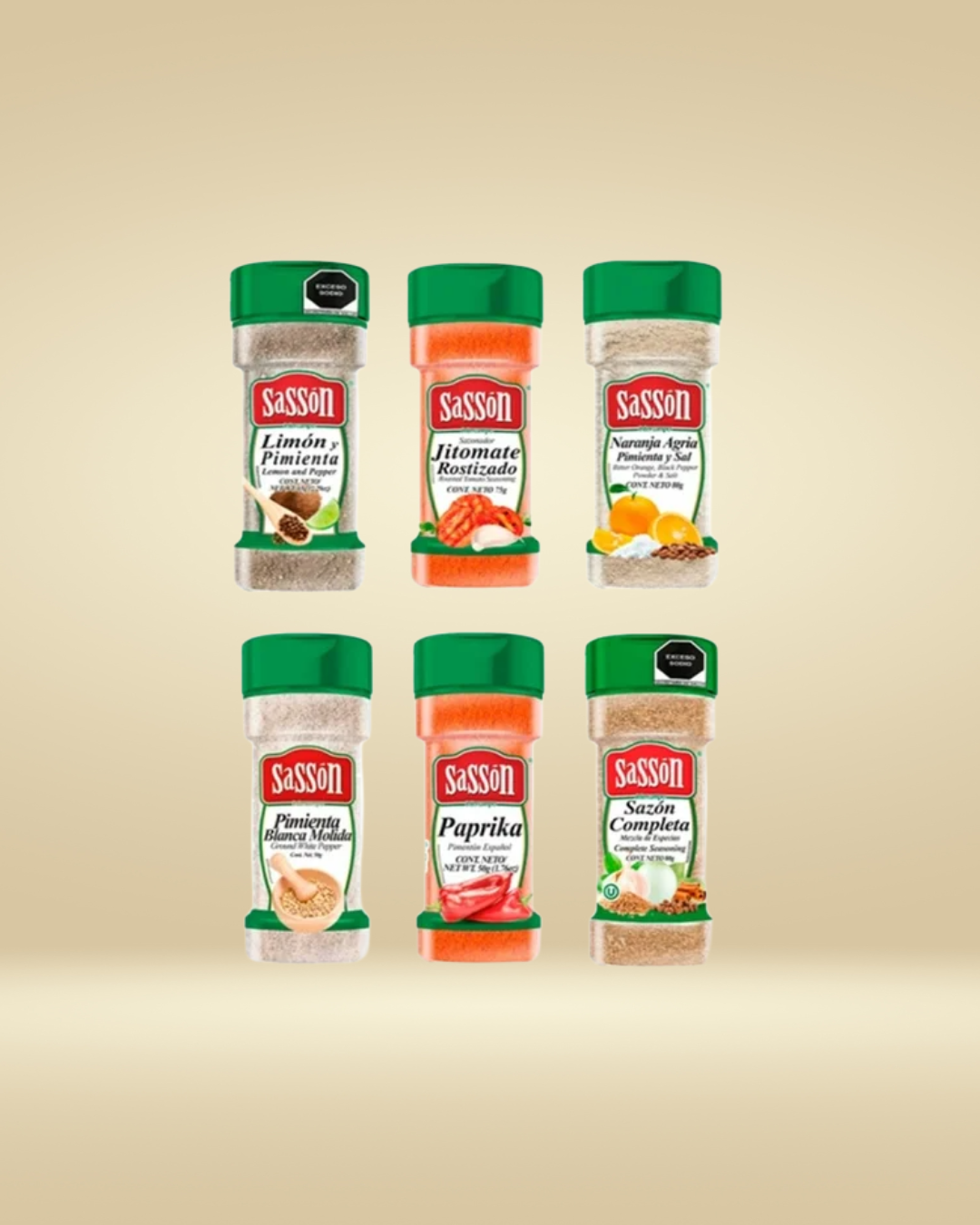 Pack de sazones varios