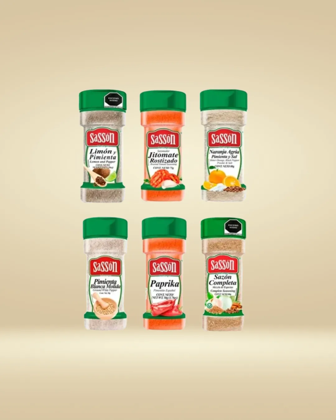 Pack de sazones varios